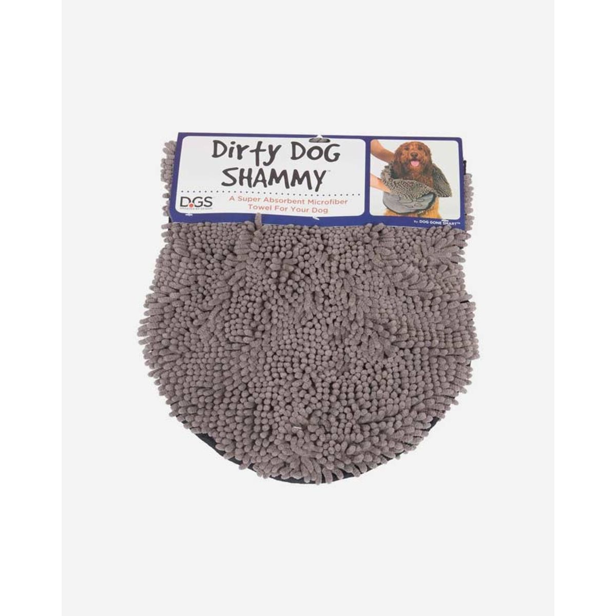 Dirty Dog Shammy Towel - Grå