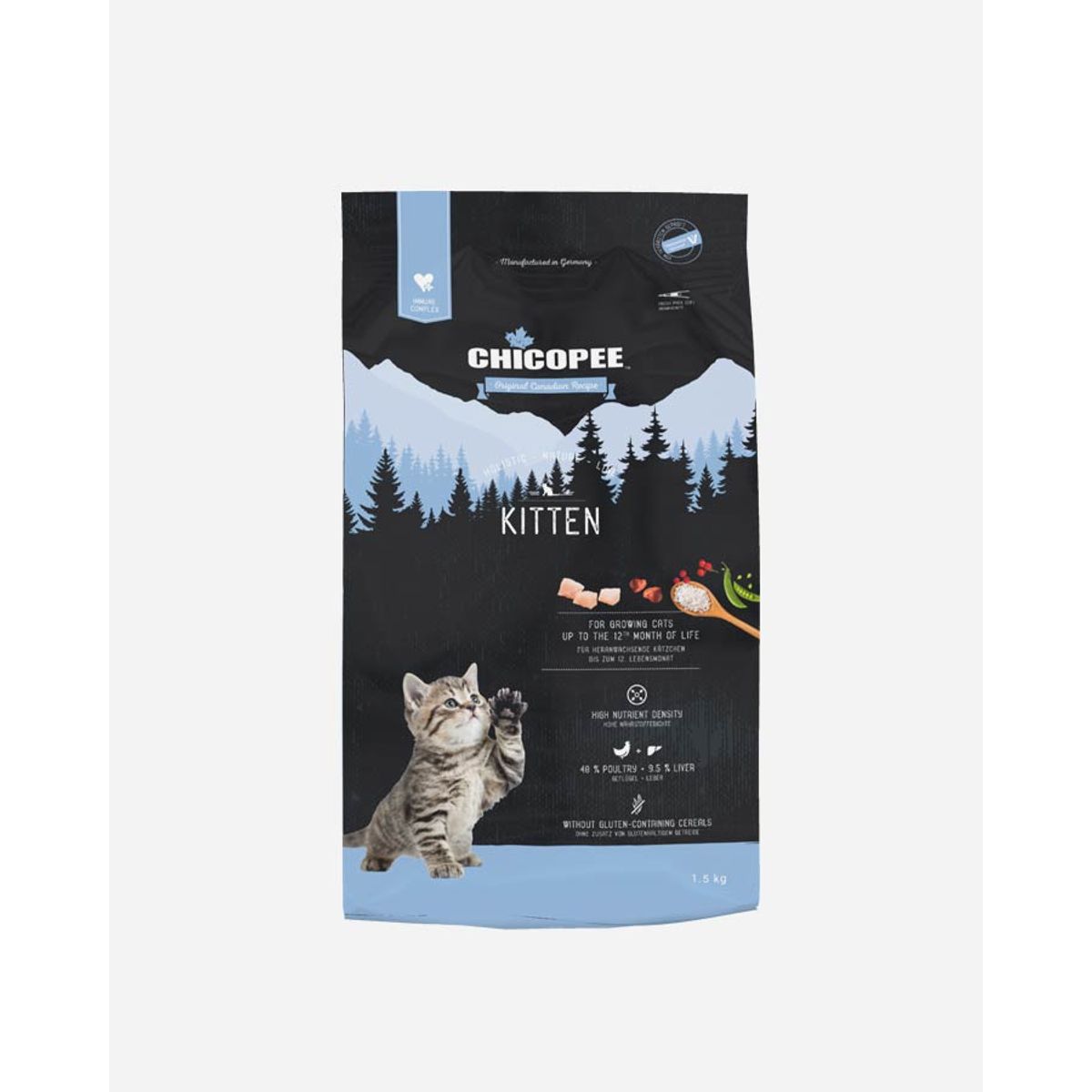 Chicopee Holistic Nature Line Kitten - 1.5 kg - kornfrit