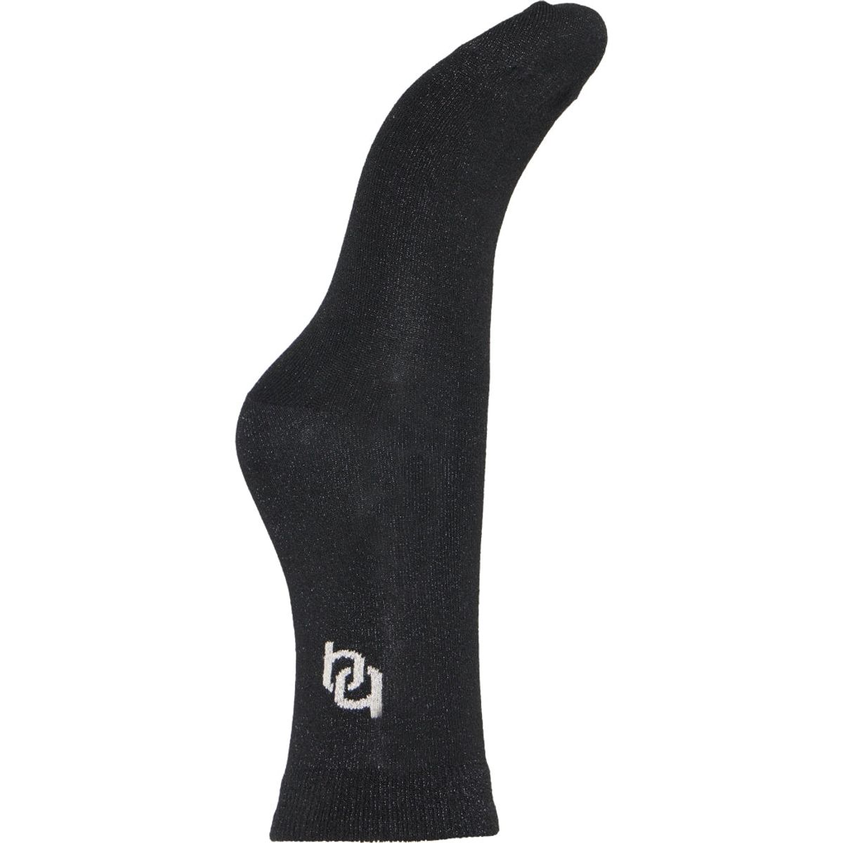 B:YOUNG dame strømper BAWLI - Black Logo Sock