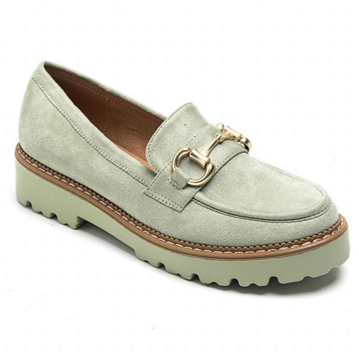 Leah Dame loafers 1777 - Green