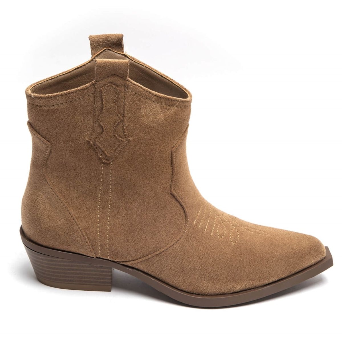 Vanessa Dame cowboystøvler 9653A - Camel