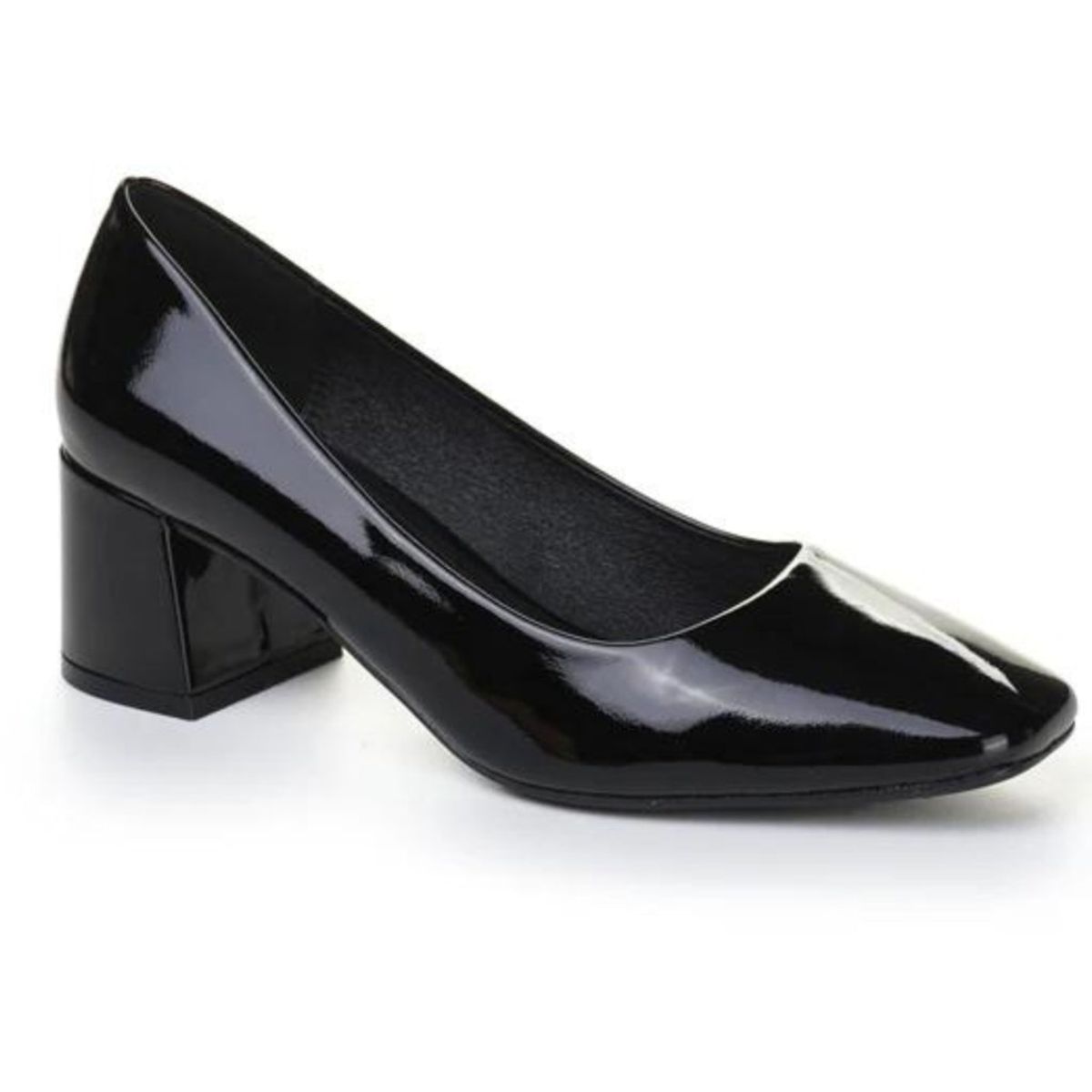 Elle dame sko 8132 - Black Patent