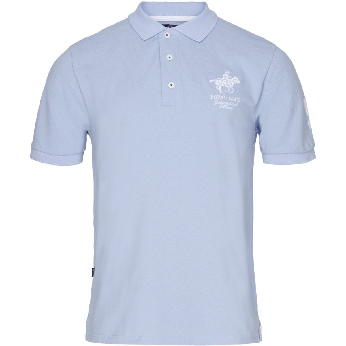 Geographical Norway herre polo kampai - Light blue