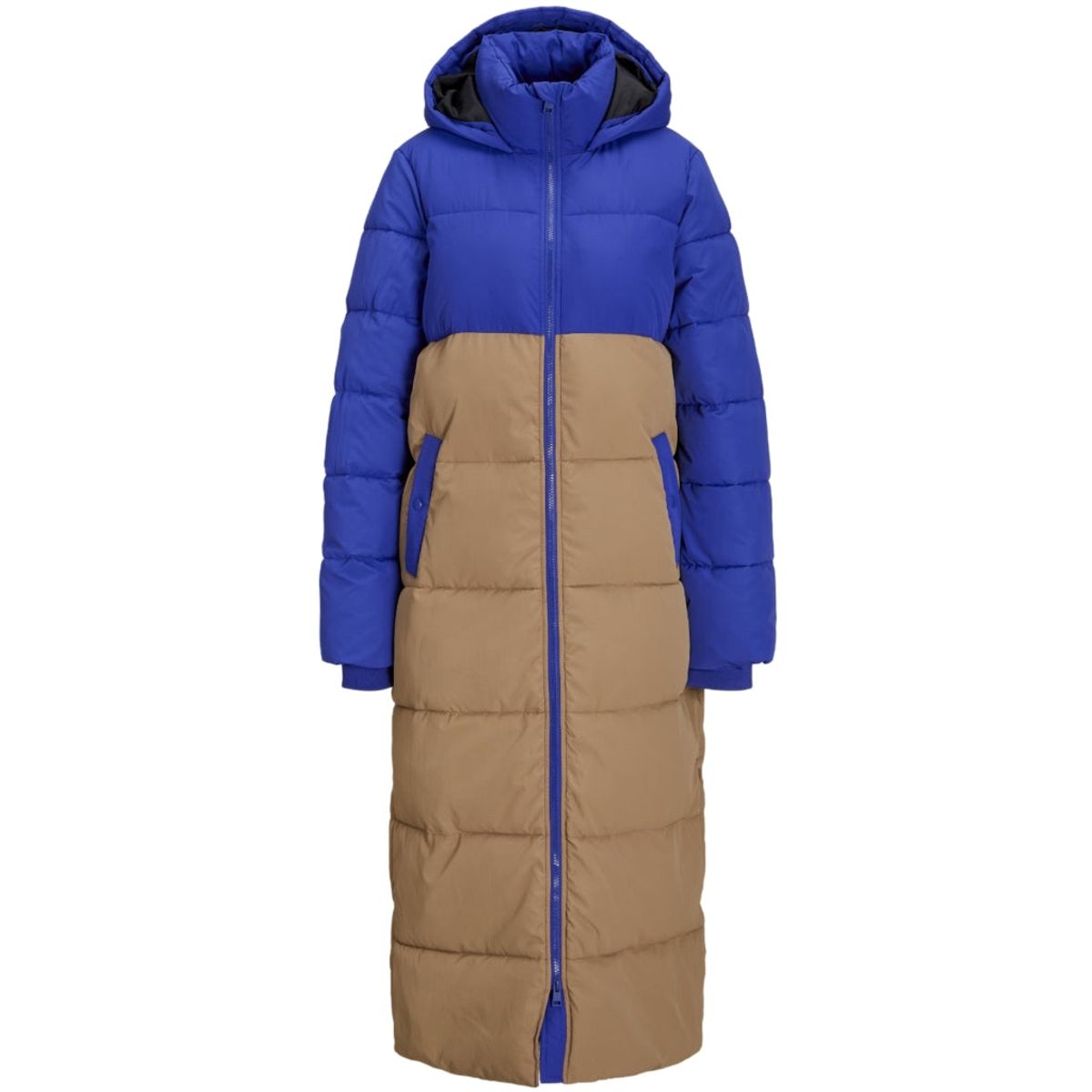 LULULIA dame Clara Long Puffer - Tigers Eye