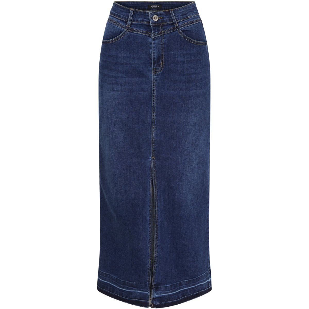 Marta Du Chateau dame MDCMia Skirt MDC109 - Denim