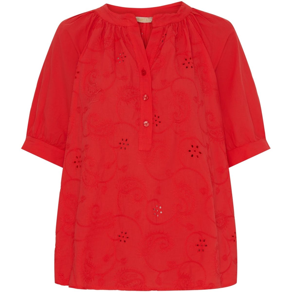 Marta Du Chateau dame bluse MdcAlicia - Red