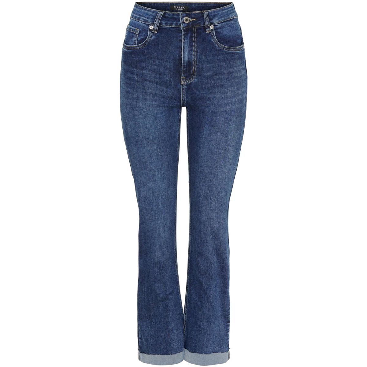 Marta Du Chateau dame jeans MdcJeanette MDC107-C534 - Dark denim