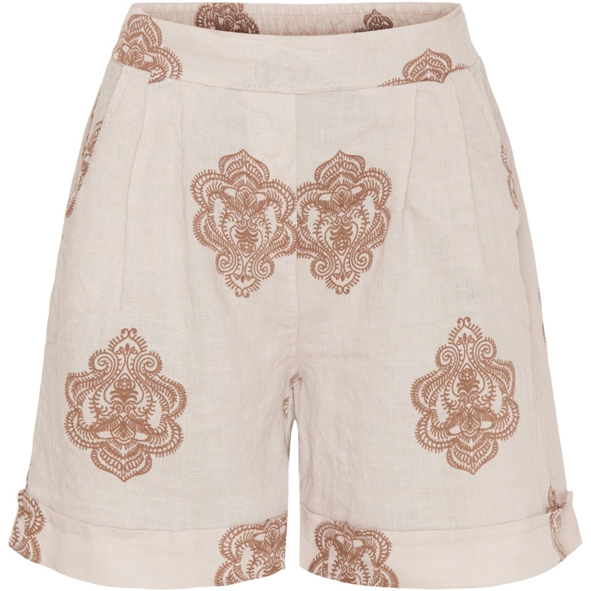 Marta Du Chateau dame shorts 61072 - Sabbia print