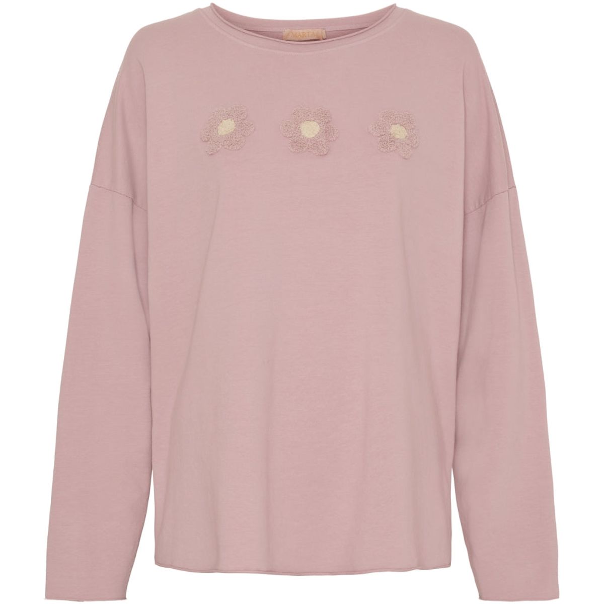 Marta du Chateau dame Sweatshirt MdcLucette A0268 - Rosa