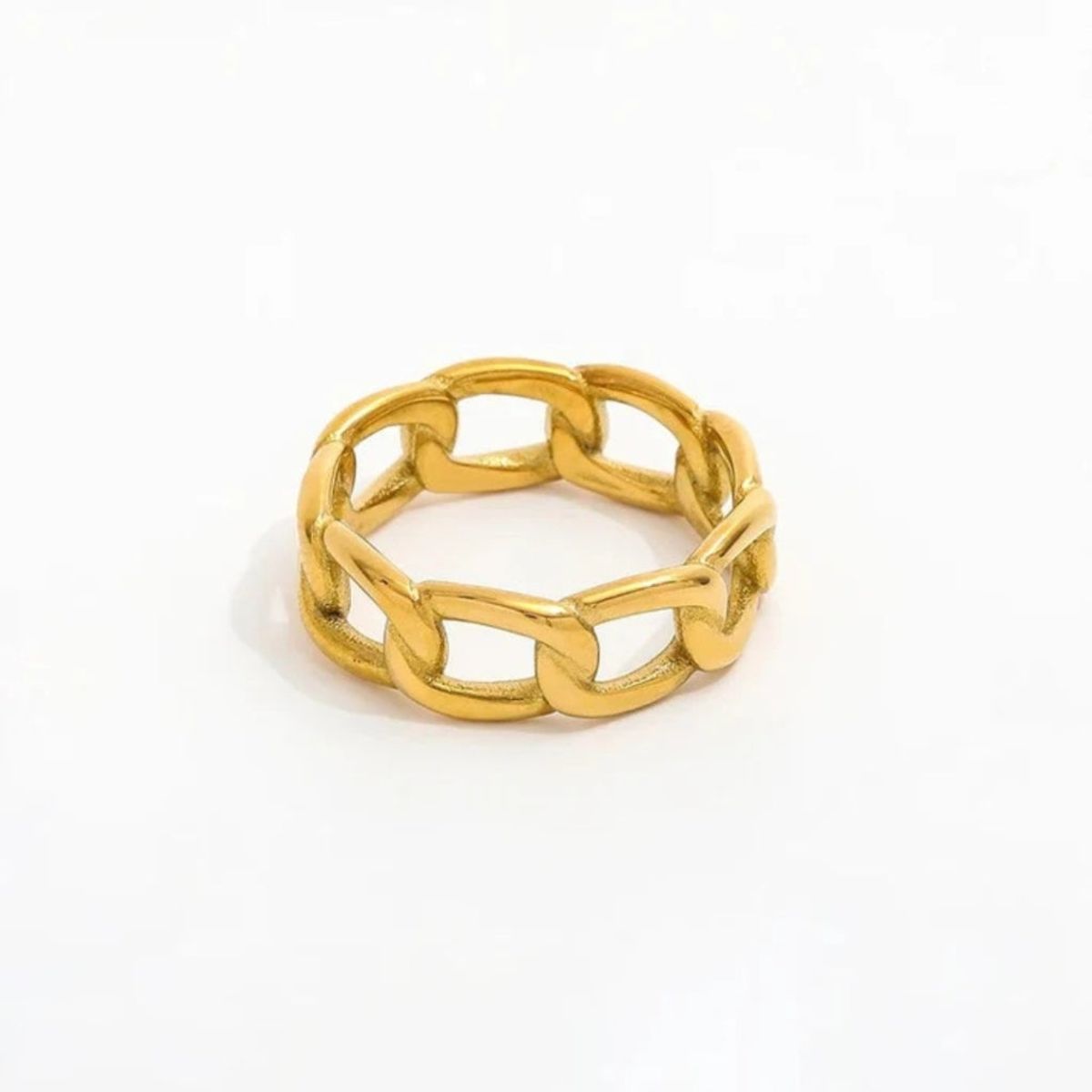 Muun Studios Panser Dainty Ring 18K Guldbelag R068 - Guld