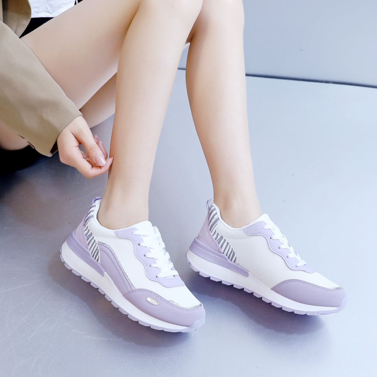 Nora dame sneakers 1152 - Purple