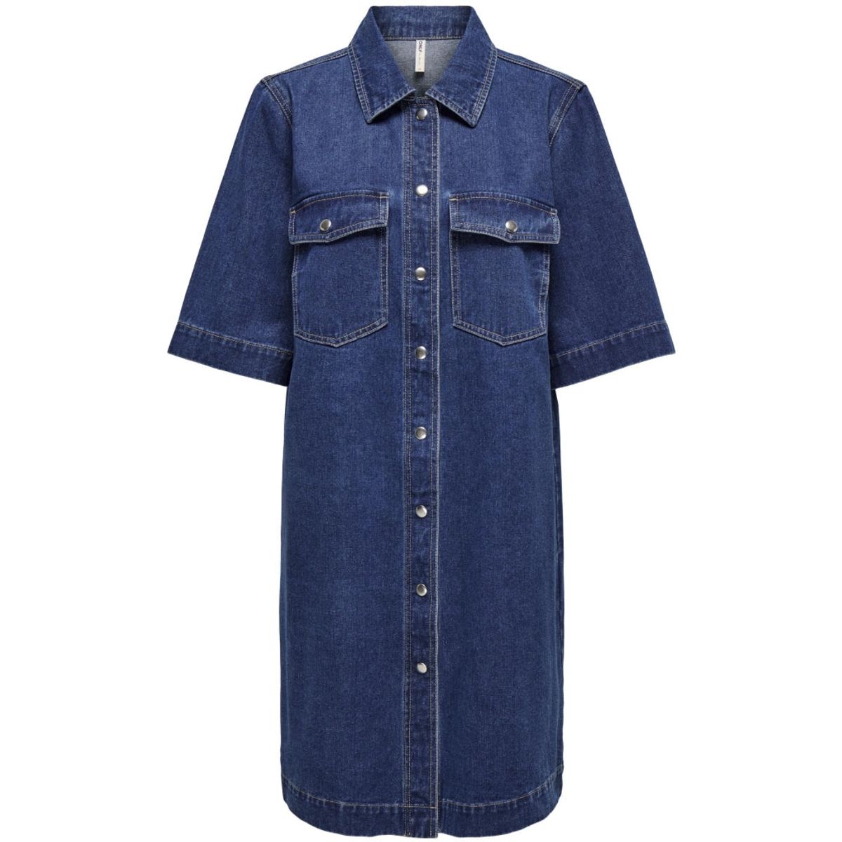 ONLY dame kjole ONLBELLE - Dark Blue Denim