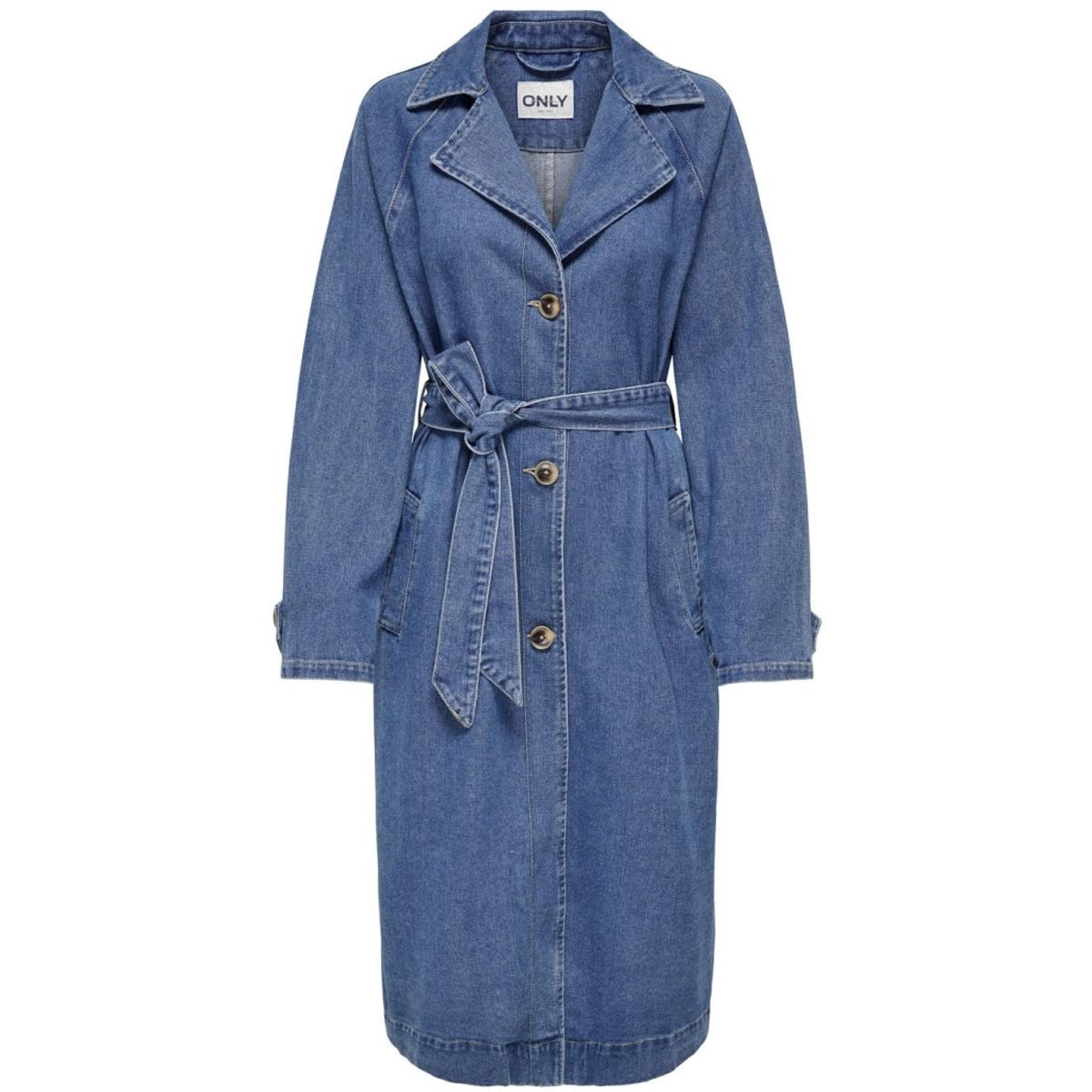 ONLY dame jakke ONLMALOU - Medium blue denim