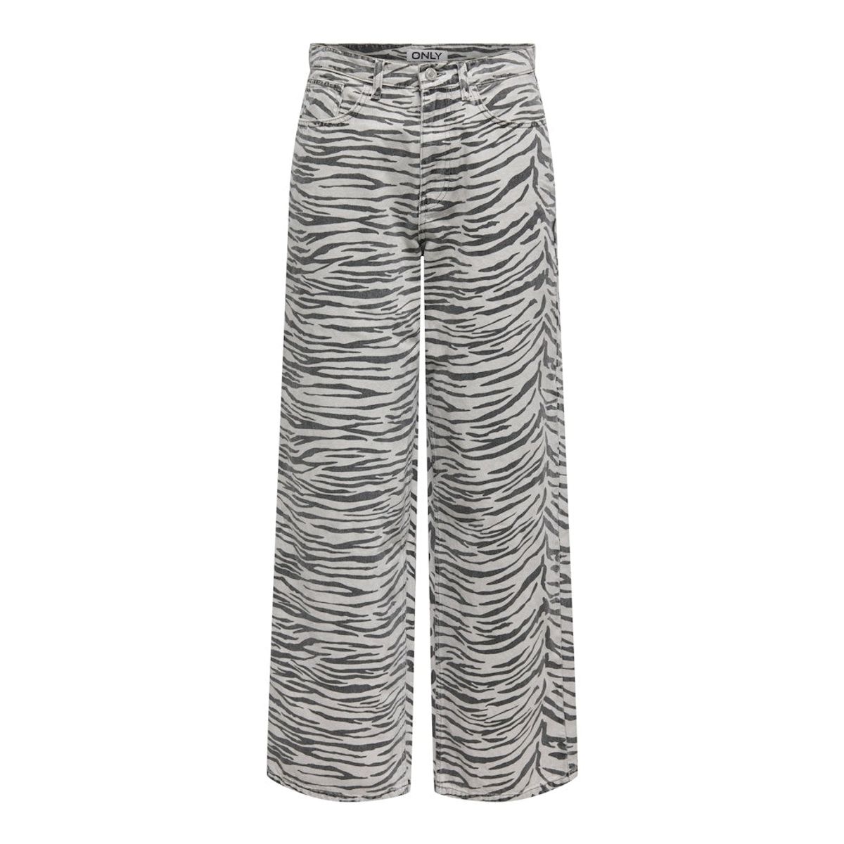 ONLY dame jeans ONLHOPE - Light Grey Denim ZEBRA