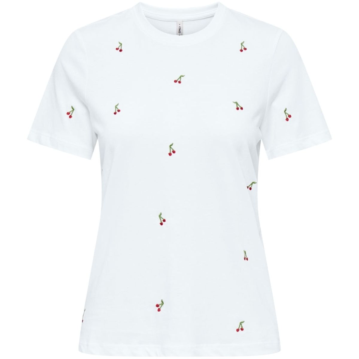 ONLY dame t-shirt ONLKETTY - Bright White Cherries