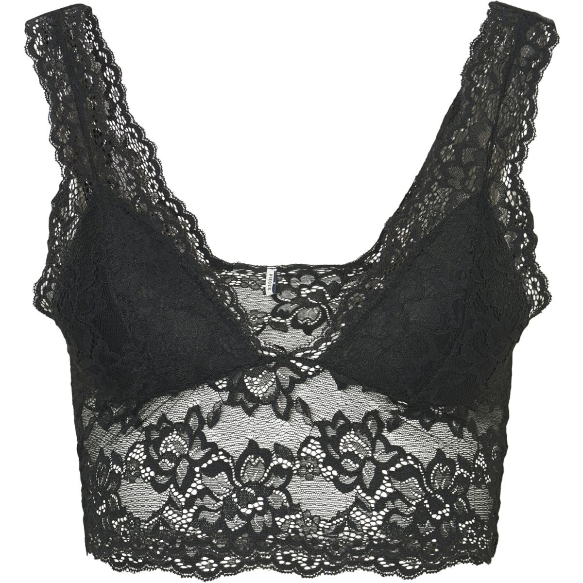 PIECES dame top PCLINA - Black