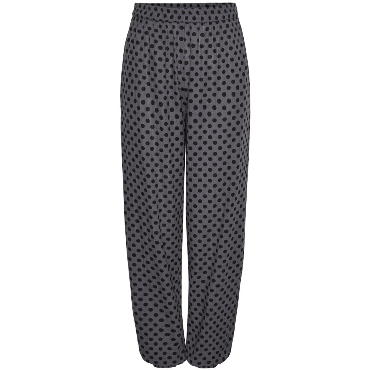 PIECES dame bukser PCALICE - Magnet BLACK DOTS