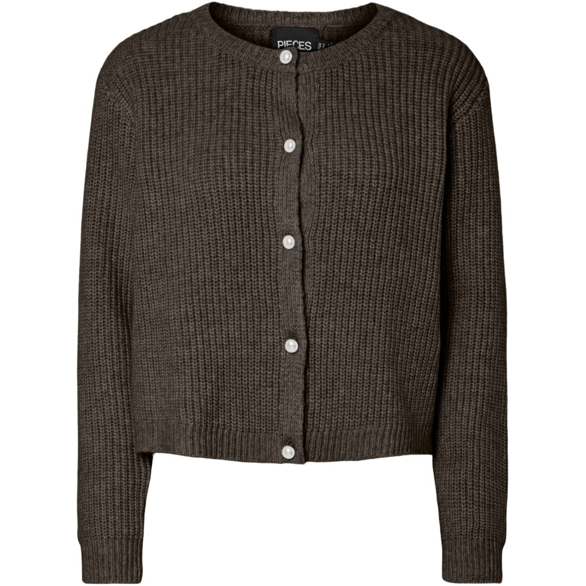 PIECES dame cardigan PCJYDA - Chicory Coffee