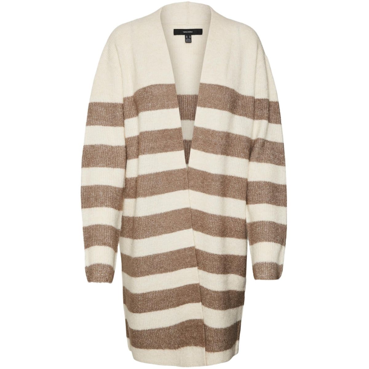 VERO MODA dame cardigan VMPHILINE - Birch W. BROWN LENTIL MELANGE