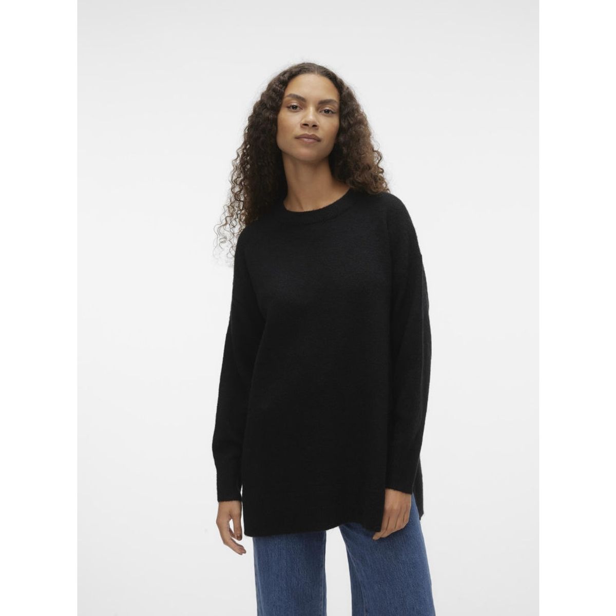 VERO MODA dame pullover VMFILUCA - Black