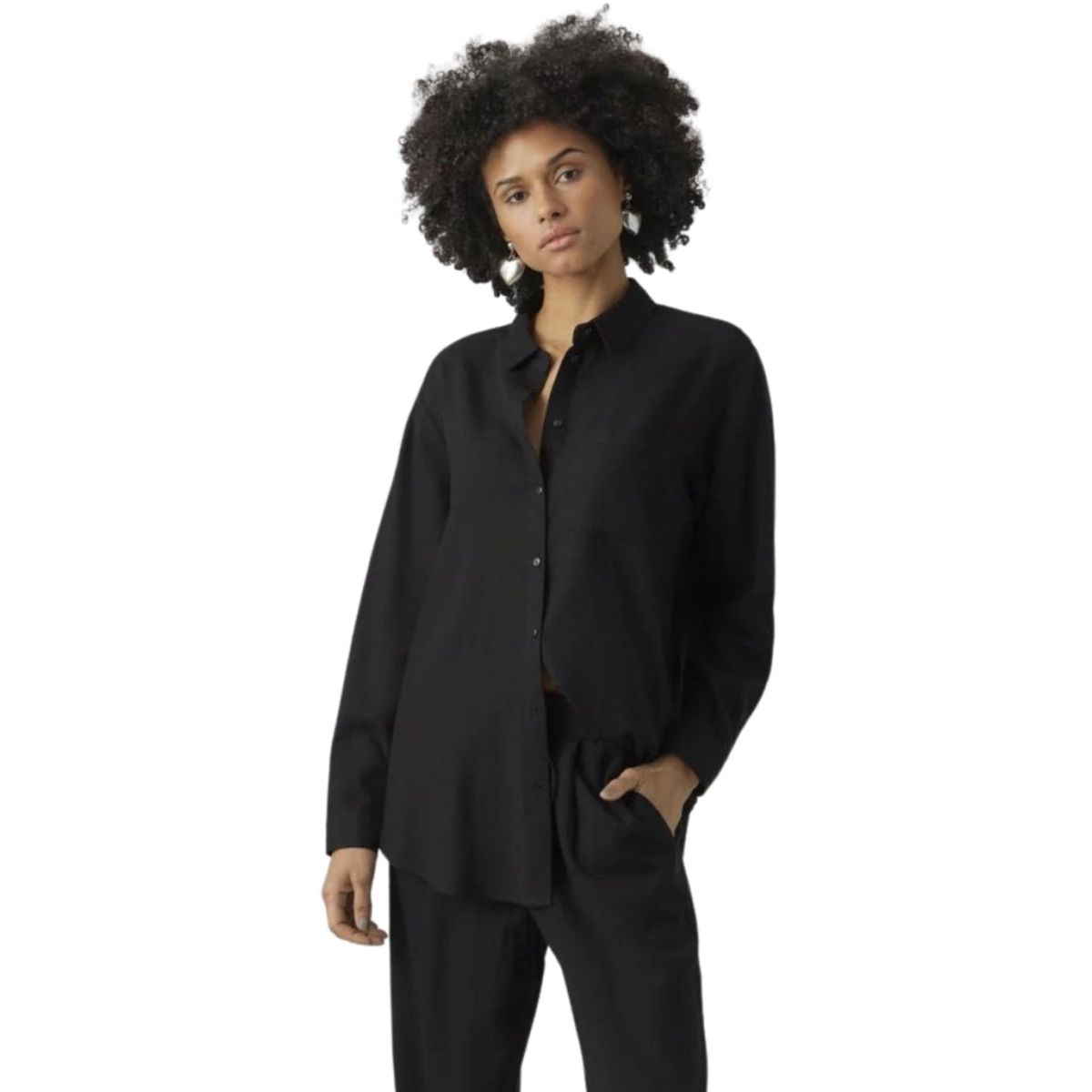 VERO MODA dame skjorte VMMYMILO - Black