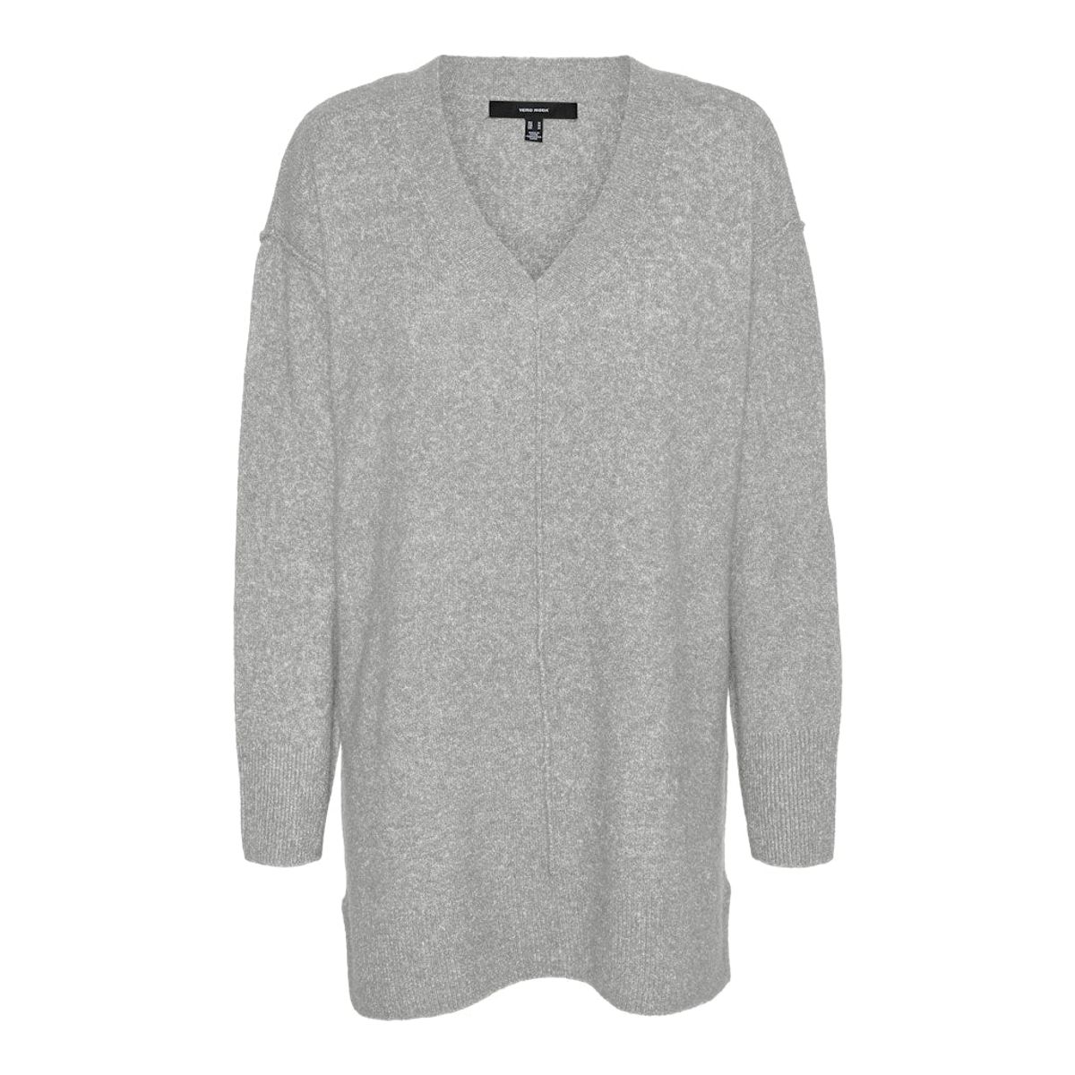 VERO MODA dame strik VMESTI - Light Grey Melange