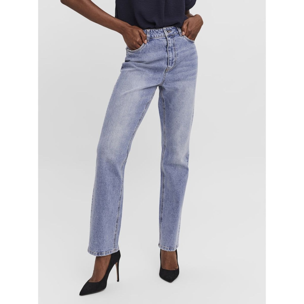 Vero Moda dame jeans VMDREW - Light Blue Denim