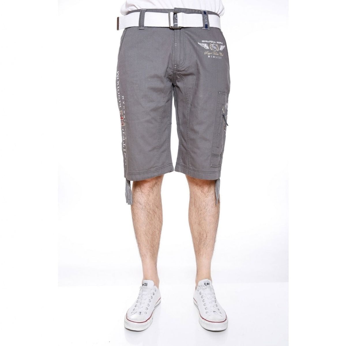 Geographical Norway Børne Shorts Pastrami - D.Grey