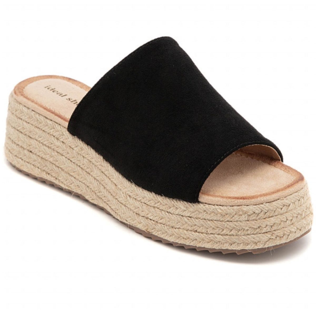 Hailey plateau sandaler 5937 - Black