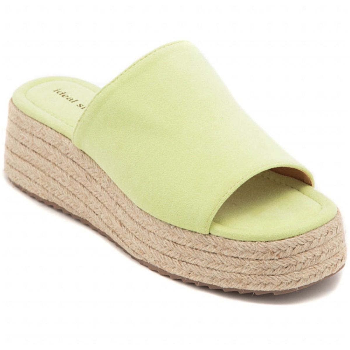 Hailey plateau sandaler 5937 - lemon