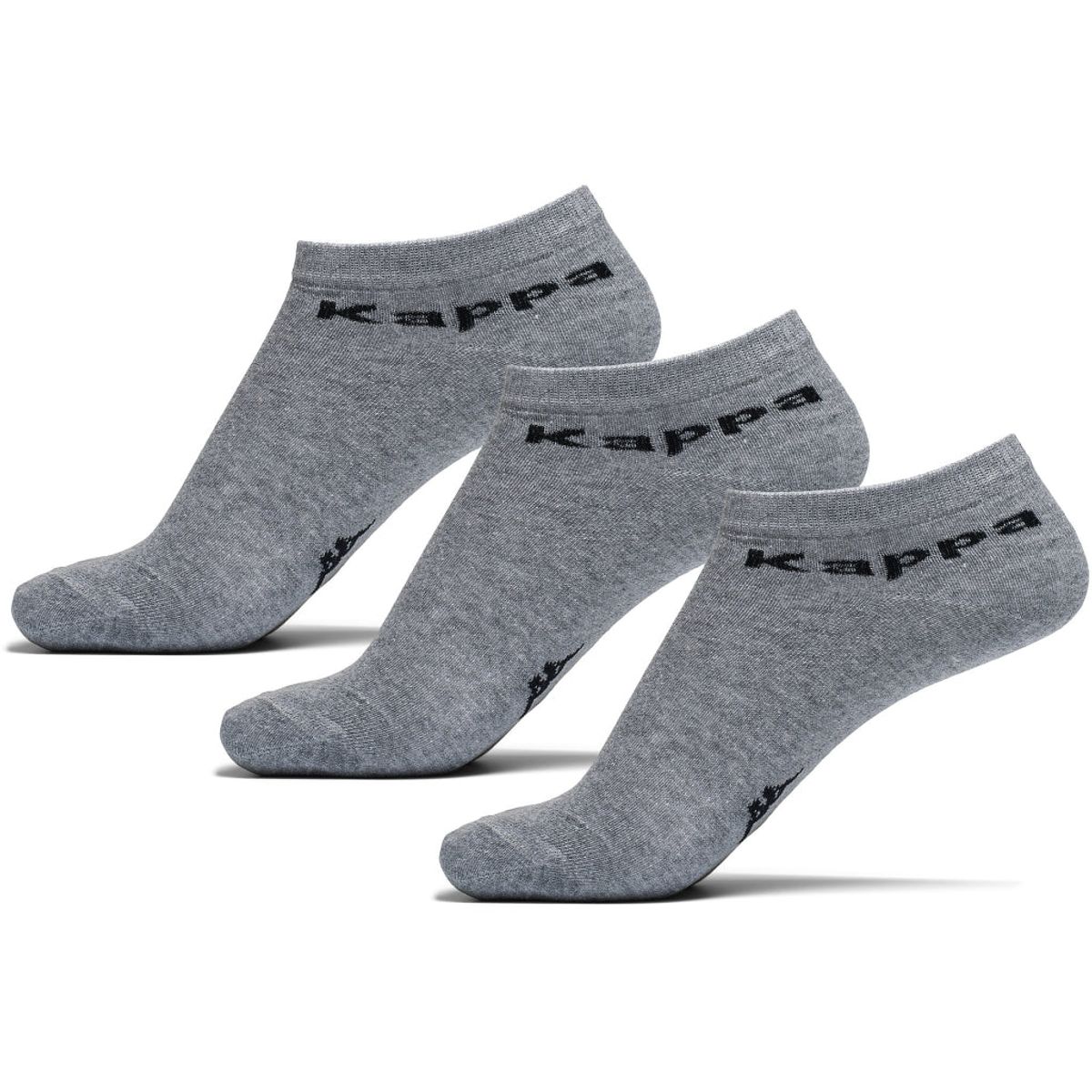 Kappa 3 pak strømper - Grey