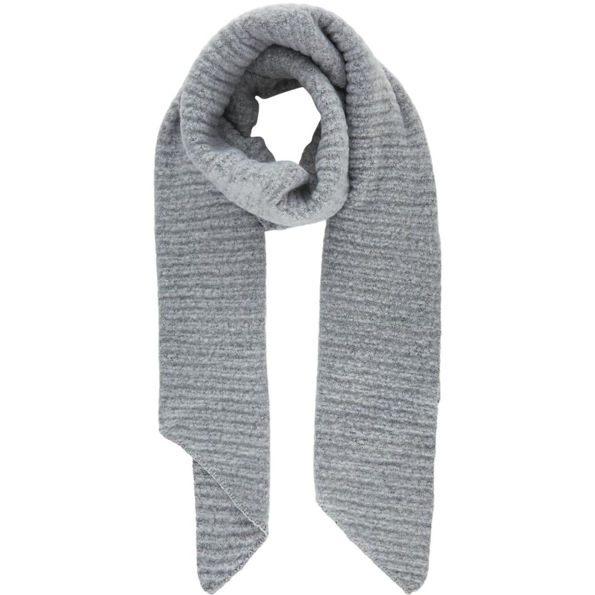 Pieces dame tørklæde PCPYRON - Light Grey Melange