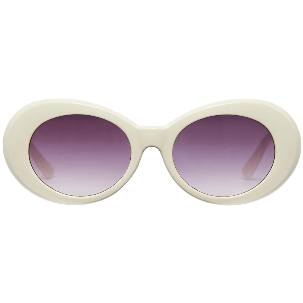 Pieces dame solbriller PCBESTA SUNGLASS BOX - Buttercream