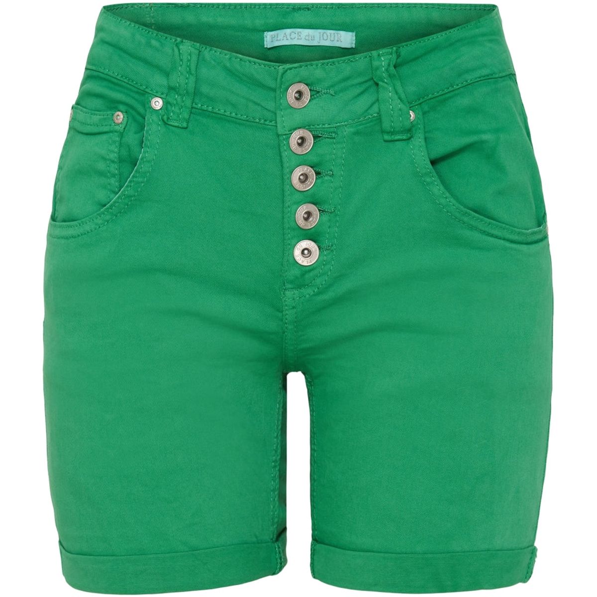 Place du Jour dame shorts 1220 - Green