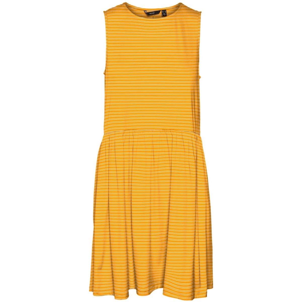 VERO MODA dame kjole VMMADI - Radiant Yellow Snow White