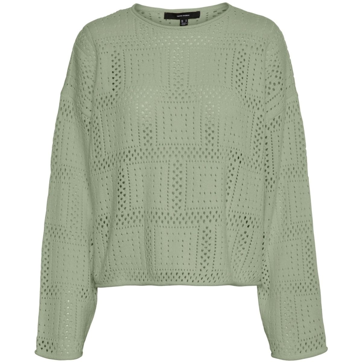 Vero Moda dame VMODA LS O-NECK PULLOVER - Reseda