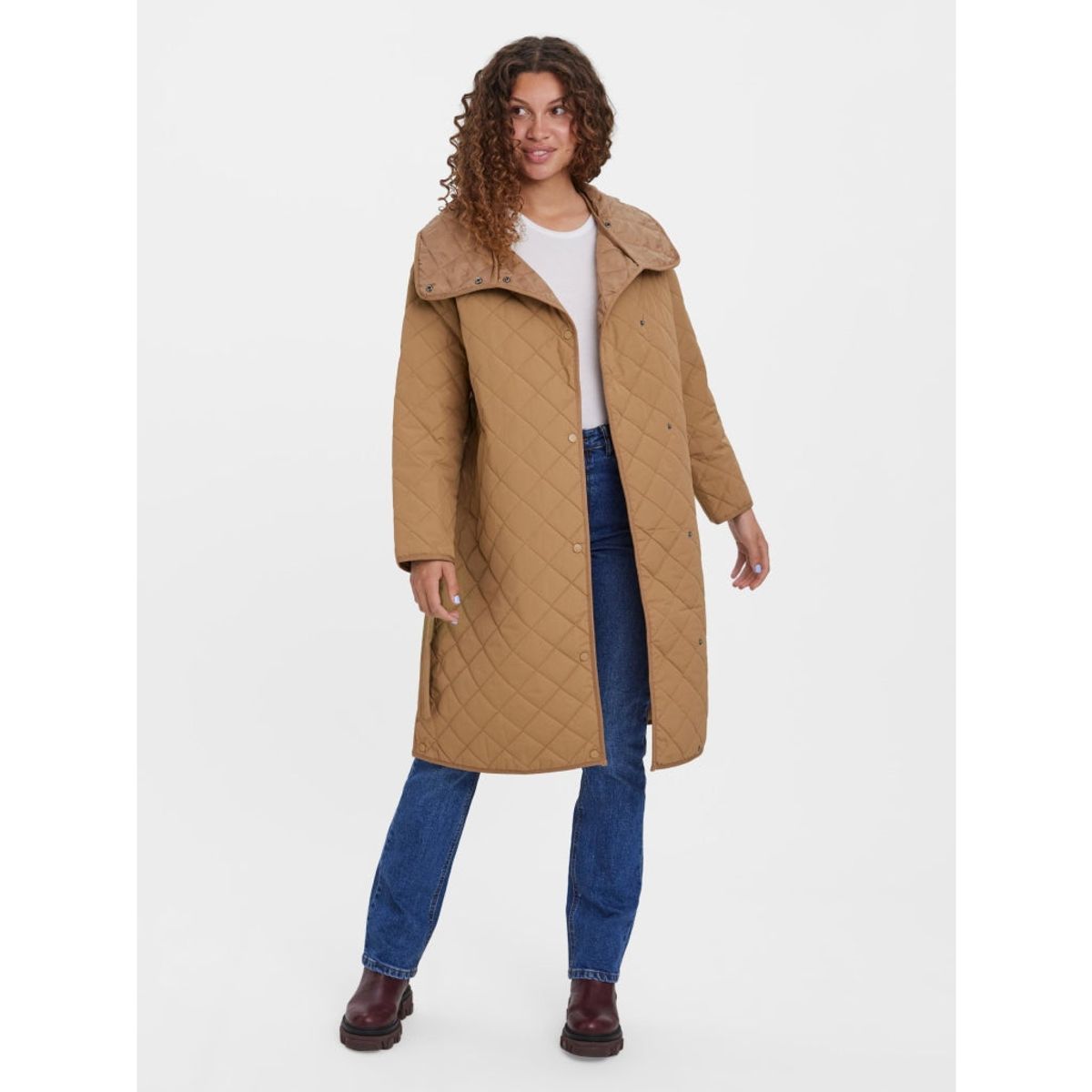 Vero Moda dame jakke VMADELAKIM - Tigers Eye