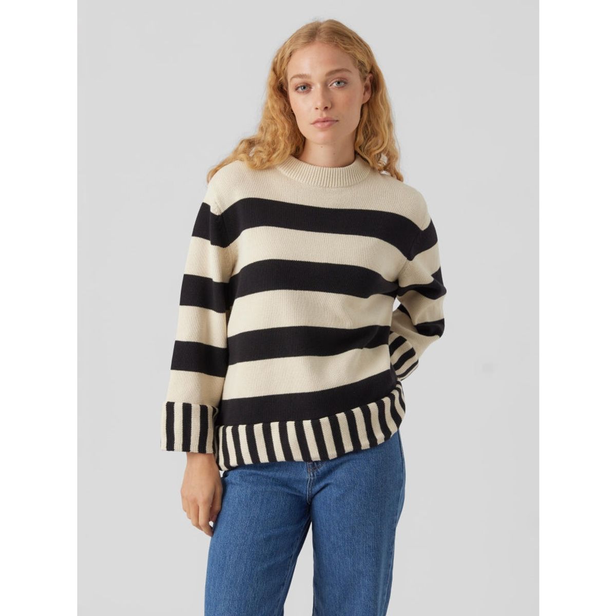 Vero Moda dame strik VMELOUIS - Birch W. BLACK