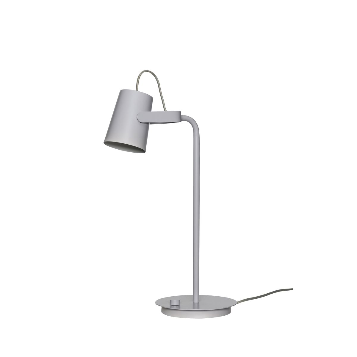 Ardent Bordlampe Lysegrå - 35x20xh54cm, E14