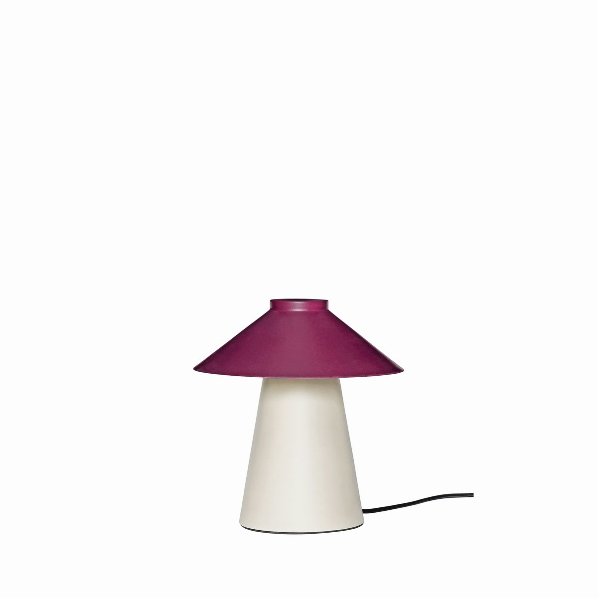 Chipper Bordlampe Sand/Burgundy - ø25xh26cm, E27