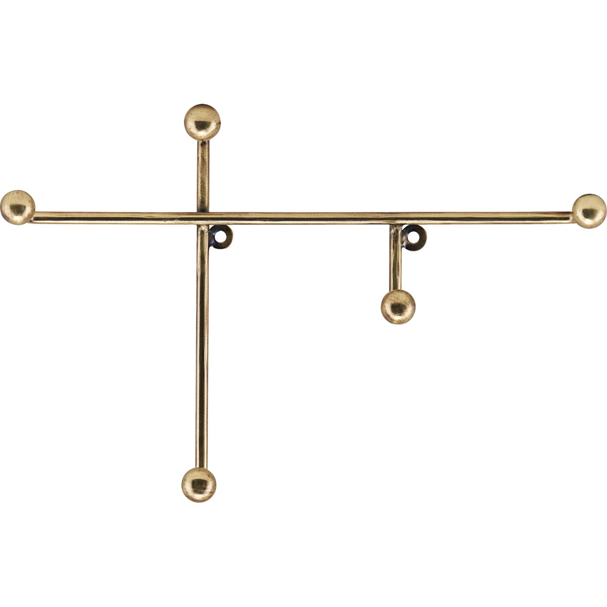 Knage, HDPrea, Antik messing - Antique brass / Stainless steel / l: 27 cm, w: 4 cm, h: 17 cm