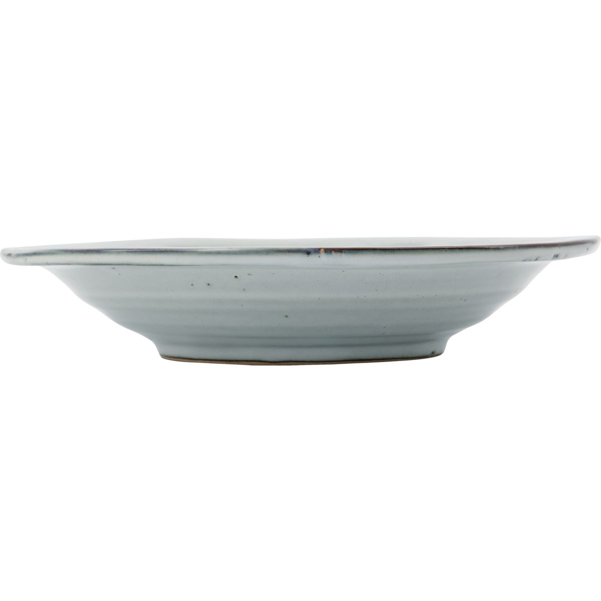 Soup plate/bowl, HDRustic, Grey;Blue - h: 5 cm, dia: 25 cm / Grå/Blå