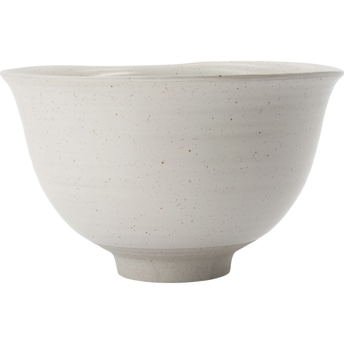 Skål, HDPion, Grå;Hvid - Grey/White / Stoneware / h: 11.5 cm, dia: 19.5 cm