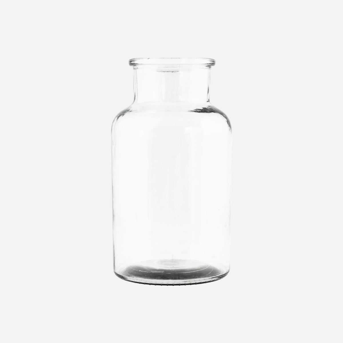 House Doctor - Vase, Jar, Klar - h: 25.5 cm, dia: 13.5 cm - h: 25.5 cm, dia: 13.5 cm / Klar