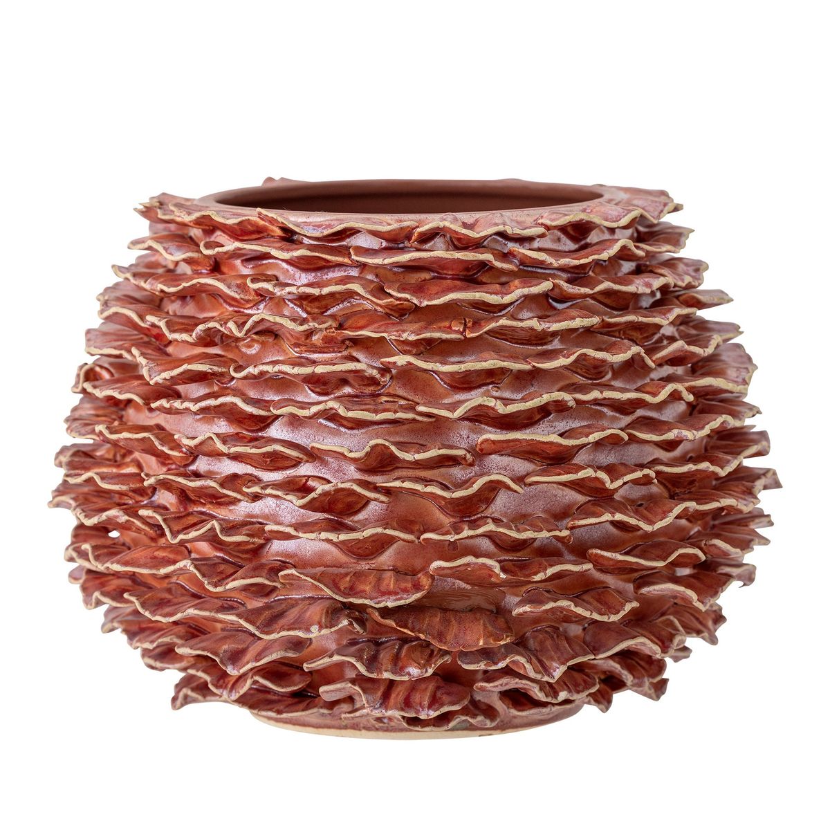 Bloomingville Morwen Vase, Brun, Stentøj