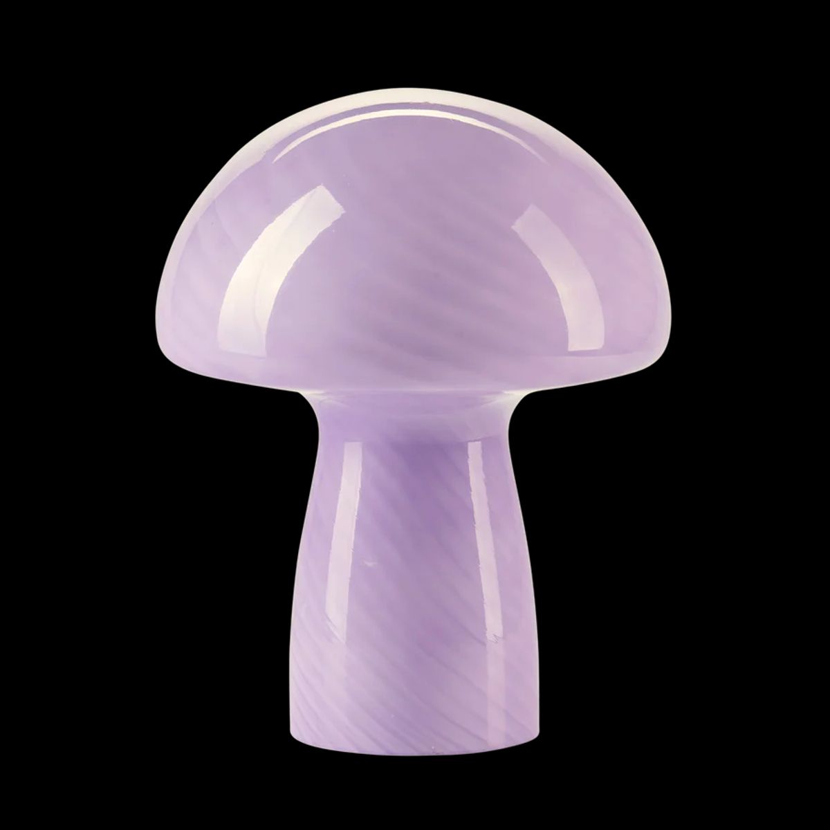 Bahne - Svampelampe - Mushroom bordlampe, Lavender - H23 cm. - H23 x Ø18.5 cm / Lavender