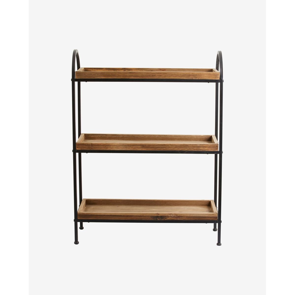 Nordal A/S PATNA iron rack - wood