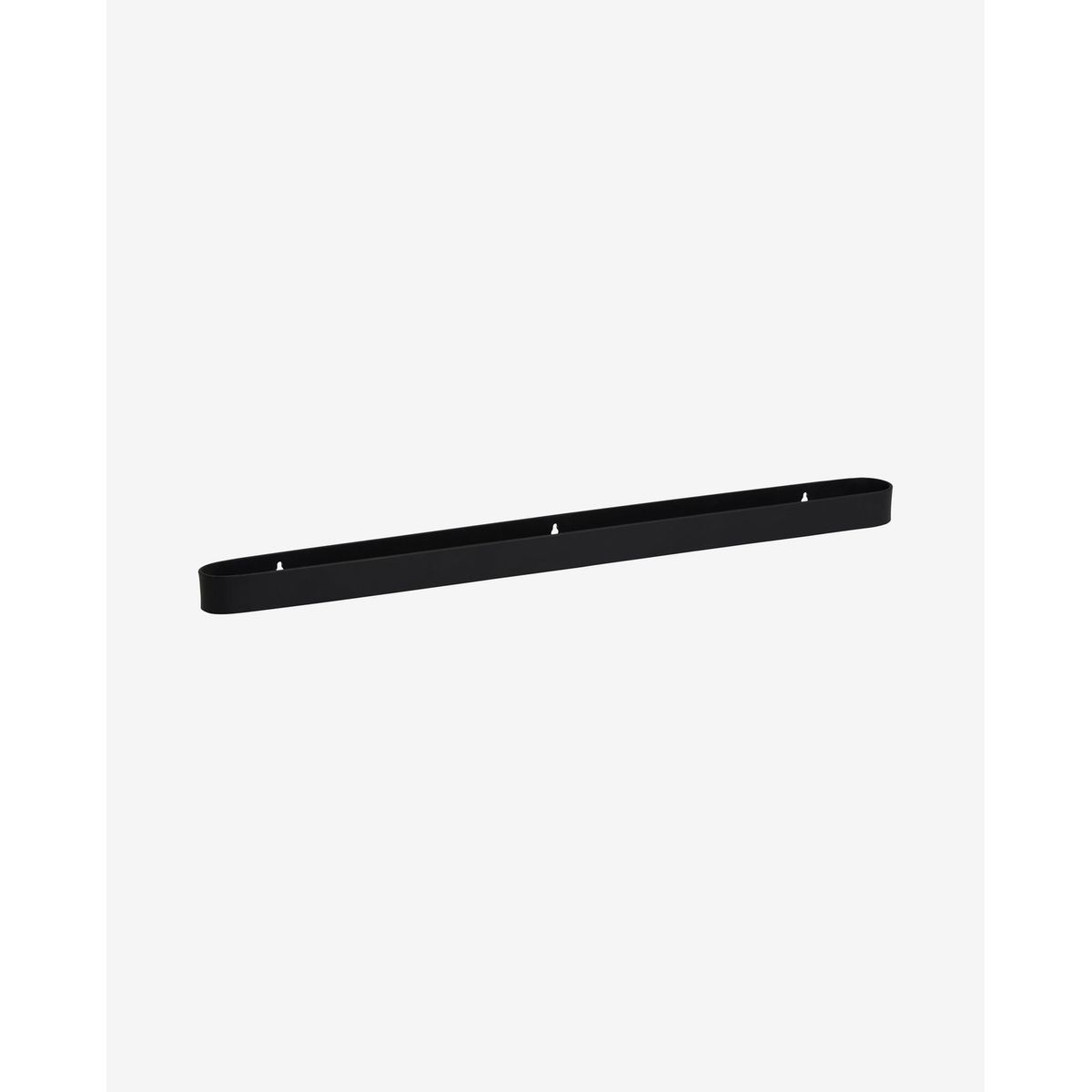 Nordal SOTRA towel rack, black metal