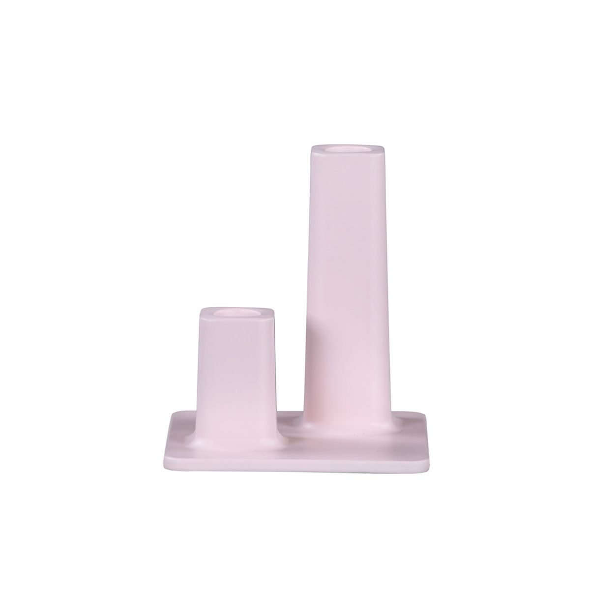 Camino - Ventura 3A Candle Holder - 9x9xh9,5 cm - Pink