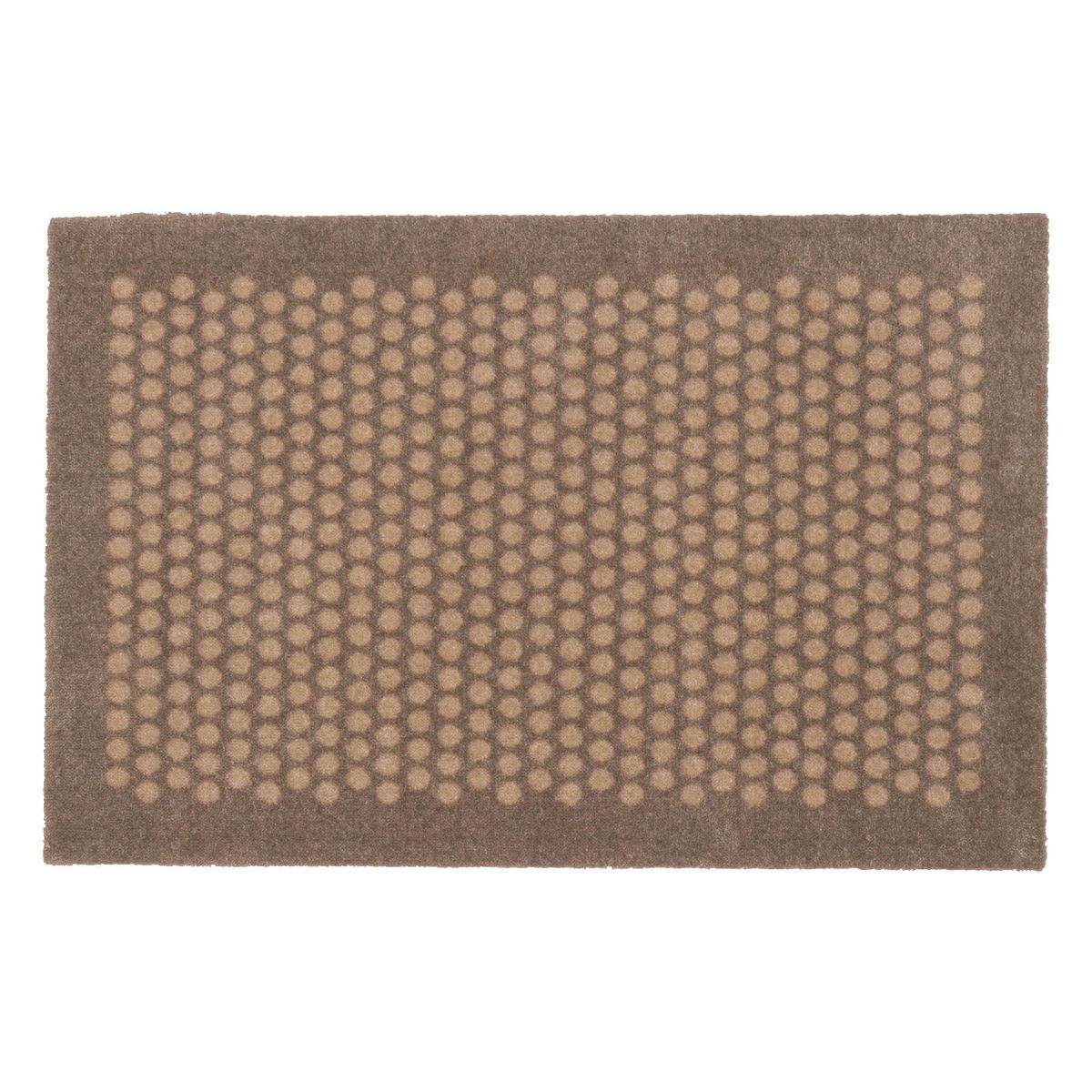 GULVMÅTTE 60 x 90 CM - DOTS/SAND - Sand/Beige / 90x60x0,7